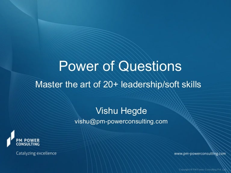 Power of Questions