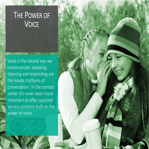 Power of voice