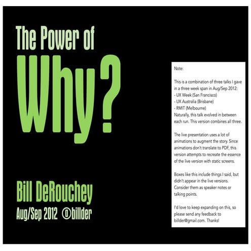 Power of Why