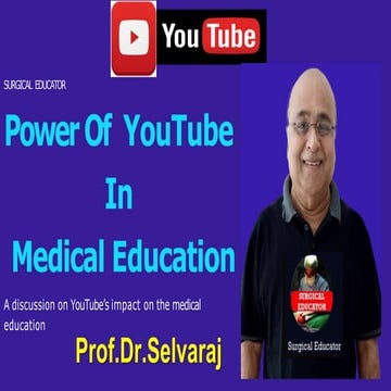 Power of YouTube in Medical Education.pptx