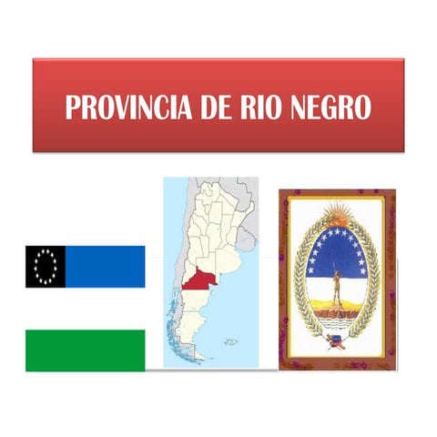 DEPARTAMENTOS DE LA PROVINCIA DE RIO NEGRO | PDF