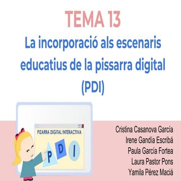 Recursos educatius per pdi | PPT