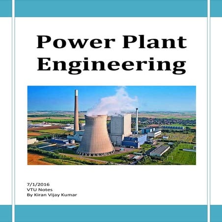 Power plant engineering complete five unit vtu notes pdf download