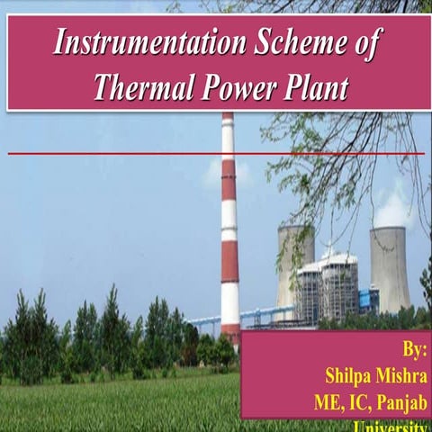 Power plant instrumentation