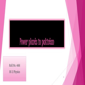 Power plants in pakistan