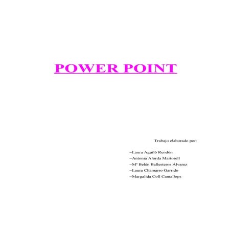 Powerpoint