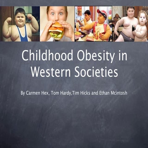 Childhood Obesity Powerpoint
