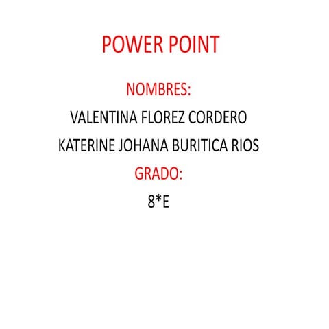 Power point