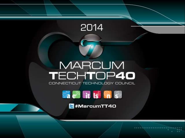 Marcum TT40 Presentation 2014
