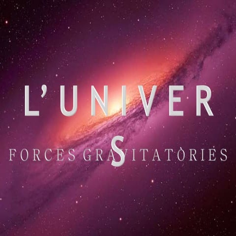 Forces gravitatòries: L'UNIVERS