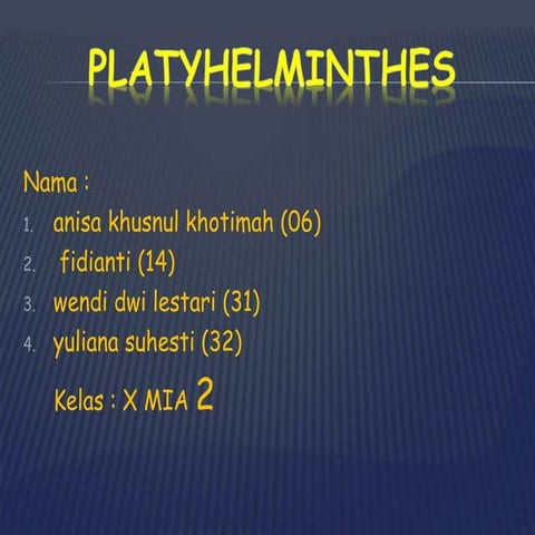 ciri,peran,reproduksi,contoh,struktur platyhelminthes