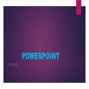 Microsoft powerpoint | PPTX