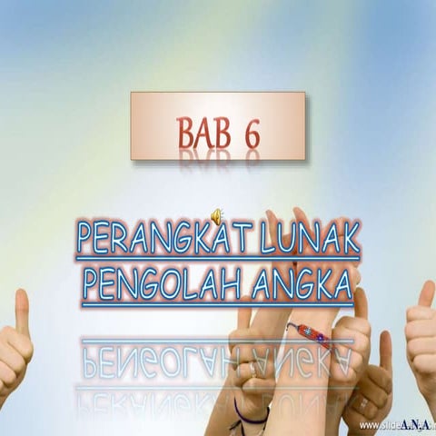 Perangkat Lunak Pengolah Angka