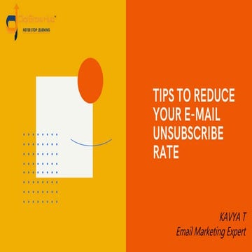 How to reduce your email unsubscription rate