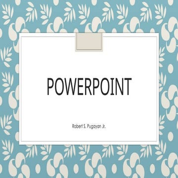 POWERPOINT learning materials for students.pptx