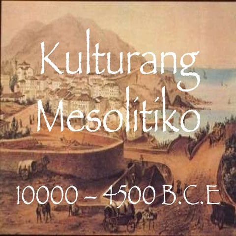 Powerpoint    Ap Mesolithic