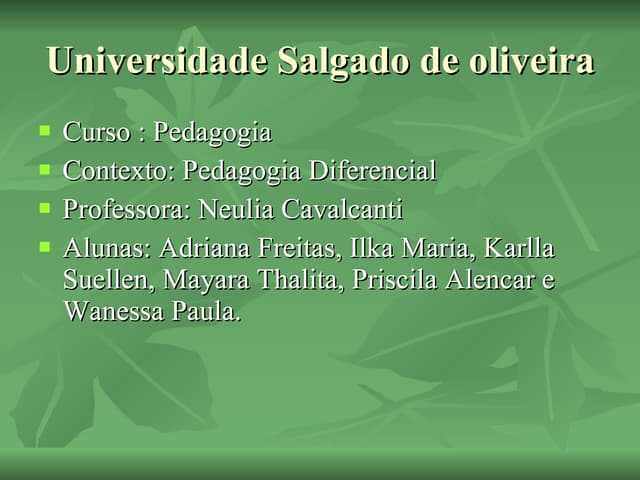 Power point  autismo