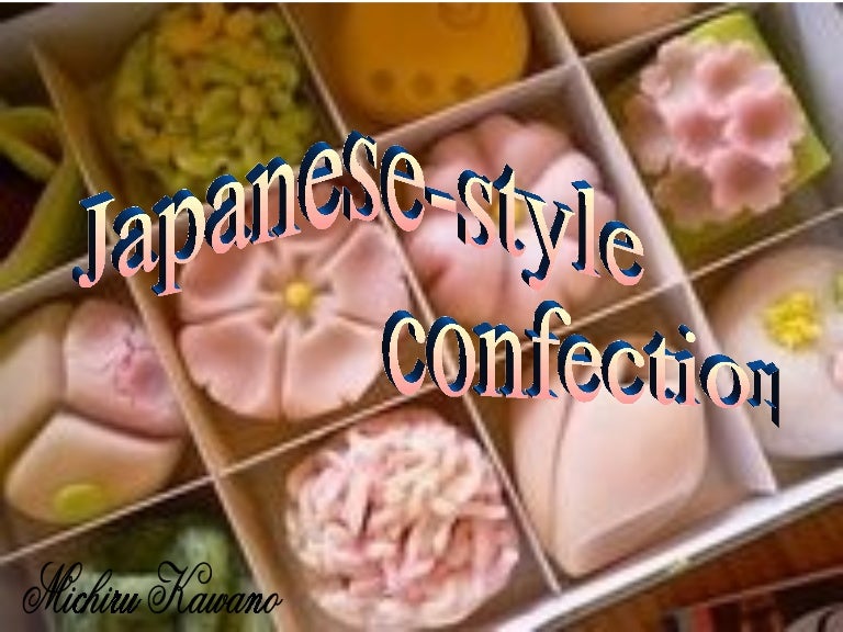 Japanesestyle Confectionery