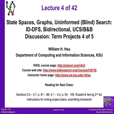 PowerPoint - K-State Laboratory for Knowledge Discovery in ...