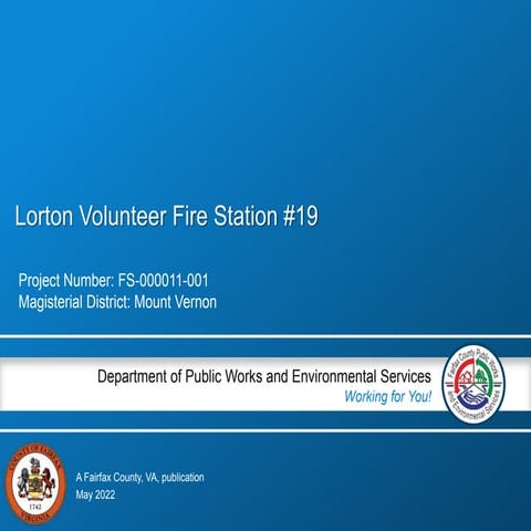 Lorton Volunteer Fire Station  #19 