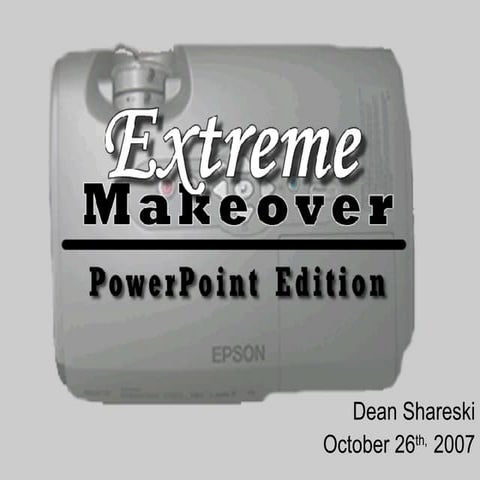 PowerPoint Makeover