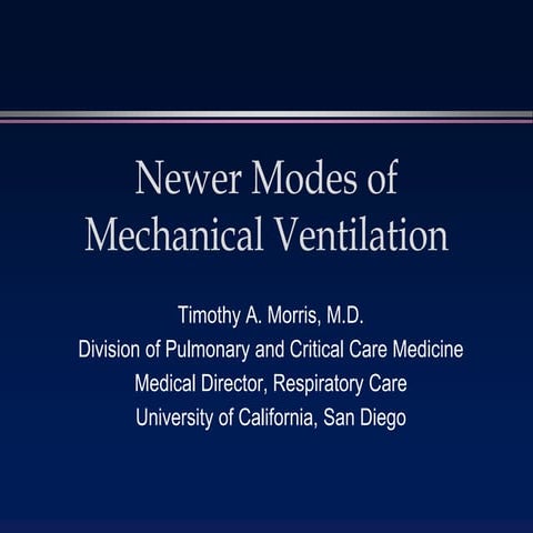 Power point -_modes_of_ventilation | PPTX | Lung and Respiratory Health ...