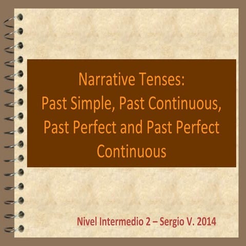 NI2 - Narrative tenses