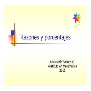 Power point   razones y porcentajes