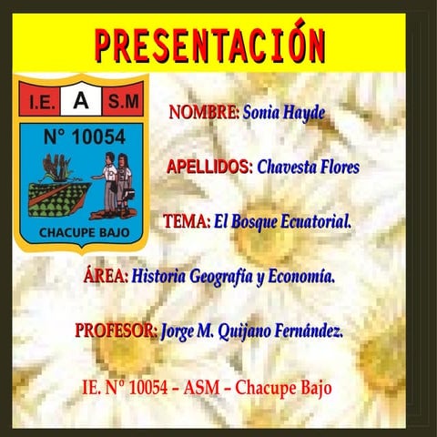 EL BOSQUE SECO ECUATORIAL