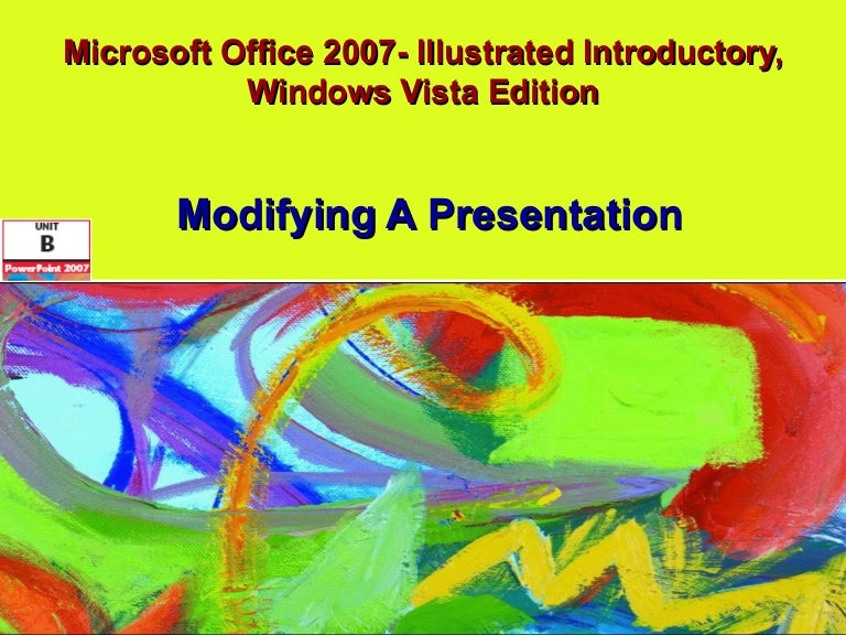 Powerpoint 2007 For Windows Vista