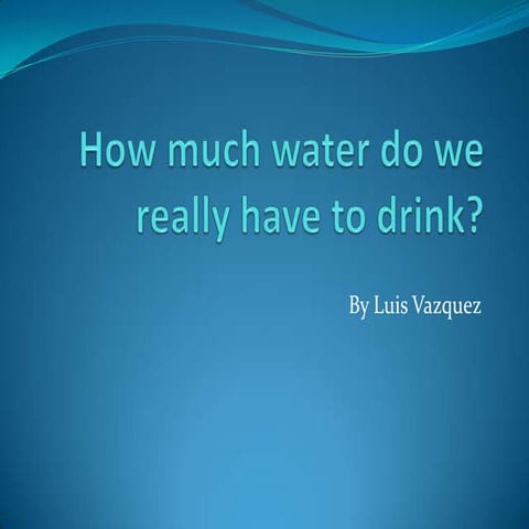 Powerpoint   water supply