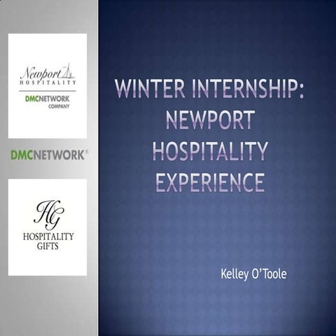Powerpoint  winter internship