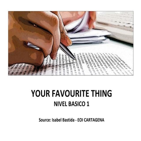 NB1 - Your favourite thing