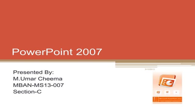 Template For Powerpoint 2007