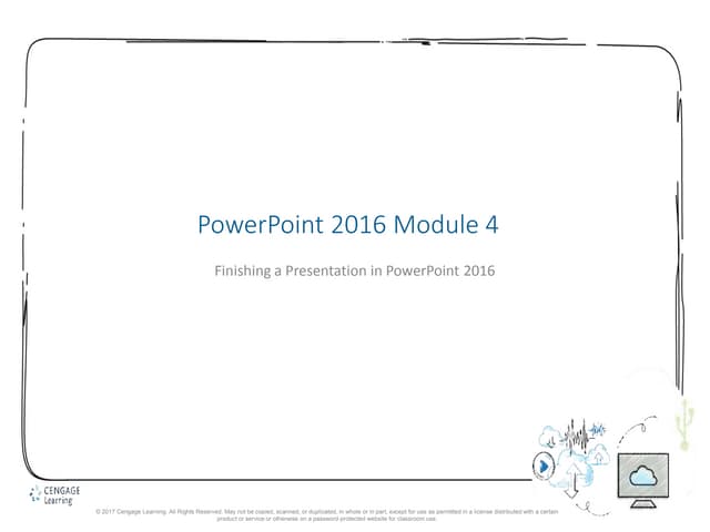 Power point 2016 module 4 ppt presentation