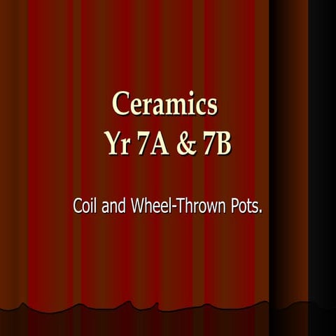 Power point 4 7 a and 7c ceramics | PPT
