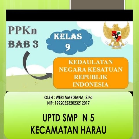 POWER POINT BAB 3 KELAS IX SEBAGAI PANDUAN UNTUK REFERENSI DALAM ...