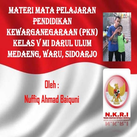 Power point bahan ajar pkn | PPTX