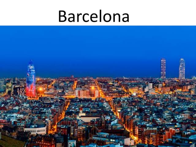 Barcelona | PPTX