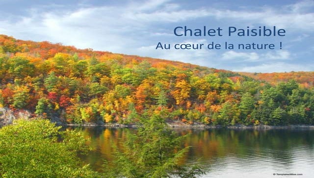 Powerpoint chalet paisible