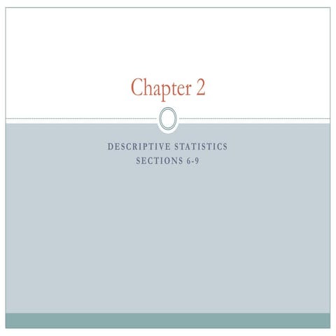 Power point chapter 2 sections 6 through 9 | PPTX | Science