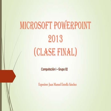 Power point clase 6