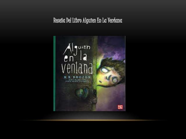 Diapostivas Alguien En La Ventana