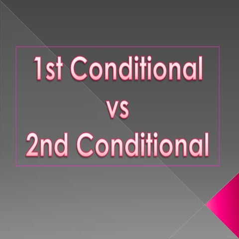 Powerpoint conditionals 1 and 2 | PPTX