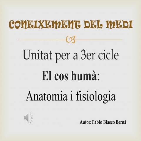 Powerpoint coneixement del medi   pablo blasco