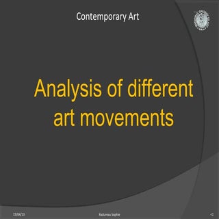 Contemporary art in the postmodern ...