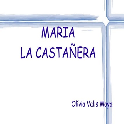 CUENTO DE LA CASTAÑERA