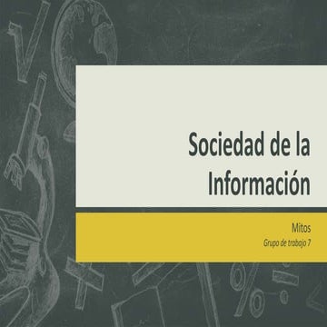 Power point de los mitos