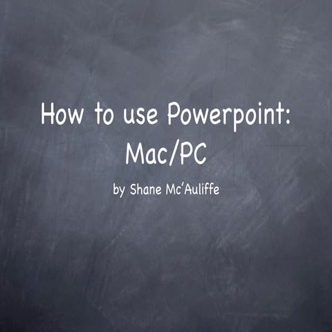 Powerpoint Demo Show