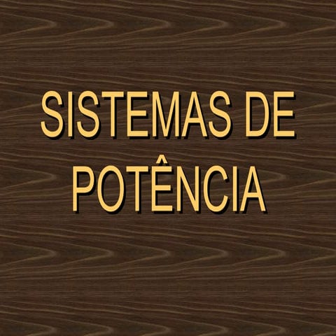 Power point de sistema de potência